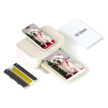 Imagem de HPRT Photo Printer 4x6,Wi-Fi Wireless Instant Picture Printer for iPhone, Android, Smartphone, Thermal Dye-Sublimation Printer,AR Video Printing,Portable Photo Printers for Home Use