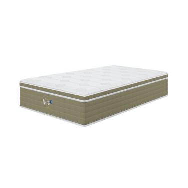 Imagem de Colchão Sonos Nattu Látex Solteiro Mola Ensacada 88x188x34cm
