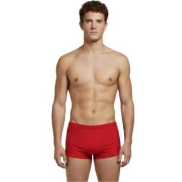 Imagem de Sunga Box Básica Lisa Bella Fiore Confortavel Para Piscina Moda Praia Masculina-Masculino