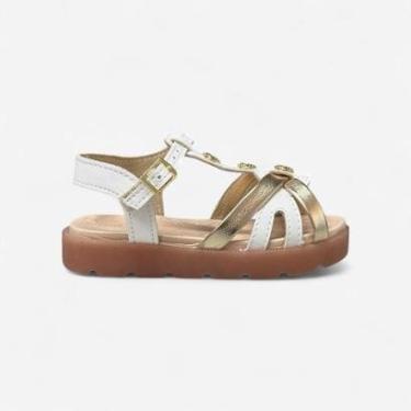 Imagem de Sandália Papete Infantil Molekinha Com Luz Branca-Feminino