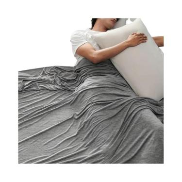 Imagem de Cobertor De Verão Leve Ultra Macio Com Efeito Refrescante Dupla Face 1