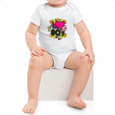 Imagem de Body infantil I love anos 80 - Alearts, P