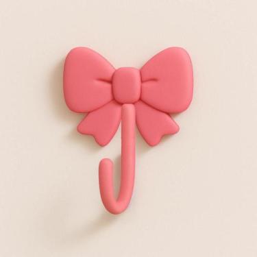 Imagem de Gancho Adesivo Suporte Parede Toalha Rosto Porta Chaves Objetos Bolsas