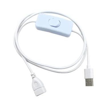 Imagem de Cabo USB Com Interruptor Liga/desliga E Extensão Para Dispositivos De 