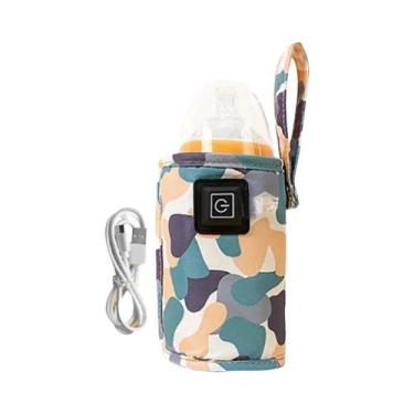 Imagem de Aquecedor De Mamadeira Portátil USB Para Viagem, Aquecedor De Leite E 