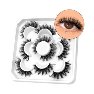 Imagem de Cílios Postiços Cat Eye Manga Veltrinay C Curl Com Efeito Natural E Po