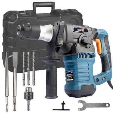 Imagem de Martelete Perfurador Rompedor 4 em 1 SDS Plus 1500W 5J 220v