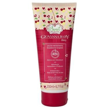 Imagem de Loção Hidratante Corporal Cherry 48h Vegano Giovanna Baby 200ml
