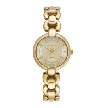Imagem de Relógio Seculus Feminino Ref: 23754lpsvdb1 Bracelete Dourado