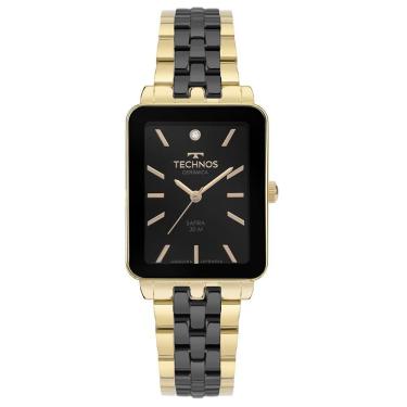 Imagem de Relógio Technos Feminino Ceramic-saphire Dourado - 2035mzp-1p 2035mzp-1p