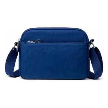 Imagem de Bolsa Transversal Versátil com 2 Bolsos para Celular Carteira e Acessó