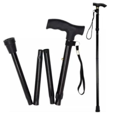 Imagem de Bengala Muleta Para Idoso Em Metal Regulagem Para Bolsa