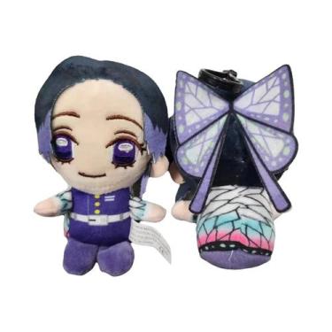 Imagem de Chaveiro De Pelúcia Anime Demon Slayer: Bonecos Akaza, Rui, Iguro, Oba