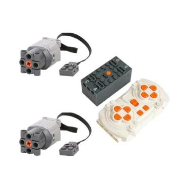 Imagem de Kit De Blocos De Construção Programáveis De 8 Velocidades Com Motor Se