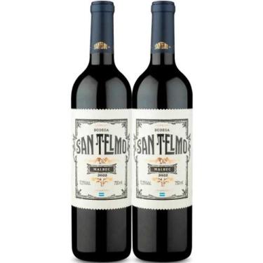 Imagem de Kit 2 Garrafas Vinho Tinto San Telmo Malbec 750ml
