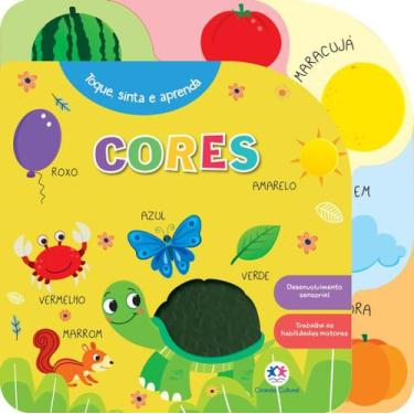 Imagem de Livro - Cores - Toque, sinta e aprenda