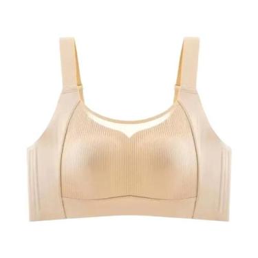 Imagem de Sutiã Sem Fio Ajustável De Tamanho Grande, Respirável, Para Conforto E