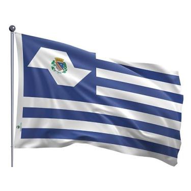 Imagem de Bandeira do Município de Araçatuba Dupla Face Estampada Tamanho 90x128