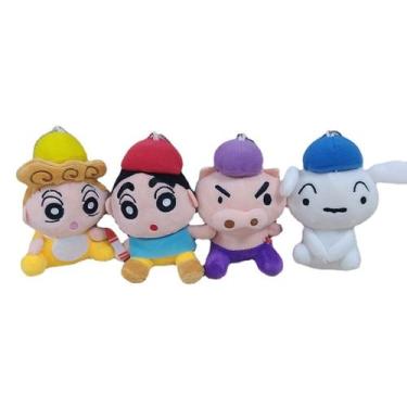 Imagem de Conjunto de bonecas de pelúcia Shin Little White Little Pig Little Tuz