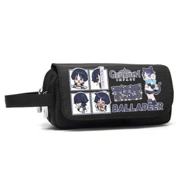 Imagem de Bolsa de lápis Genshins Impacts Wanderers Anime Pencil Box Big C - yiw