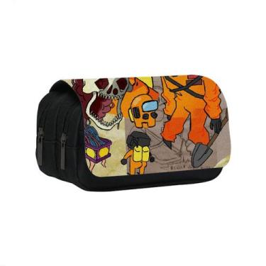 Imagem de Bolsa de lápis Lethals Companys Anime Pencil Box impermeável - yiweisa