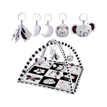 Imagem de Cercadinho Multifuncional Para Bebês Recém-Nascidos Com Tapete De Ativ