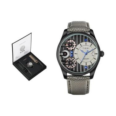 Imagem de Relógio De Quartzo De Luxo Masculino TOMI Com Pulseira Destacável E Ca