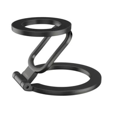 Imagem de Suporte Magnético De Anel Duplo Para iPhone 14 15 16 pro Max, Uso Em A