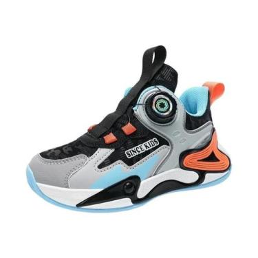 Imagem de Tênis Casuais De Couro Para Meninos E Meninas, Moda Infantil, Calçados