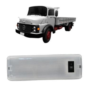 Imagem de Lanterna Interna Cabine Teto 1313 1513 1519 2013 Cara Preta 1984/... -