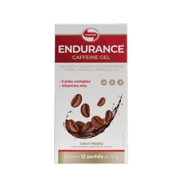 Imagem de Endurance Caffeine Gel Sabor Mocha CX/12 Sachês Vitafor