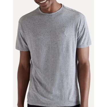 Imagem de Camiseta Reserva Masculina Upcycling Cinza Mescla-Masculino