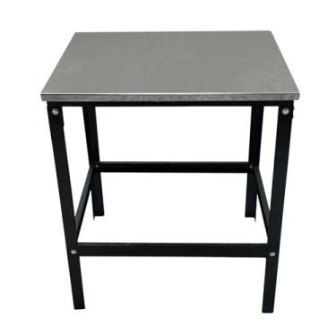 Imagem de Mesa Industrial 70x57x80 Serviço Suporte Multiuso Reforçad - INOX LAUR