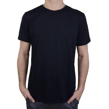 Imagem de Camiseta Masculina MC Olho Fatal Algodão Pima Preta - 401347-Masculino