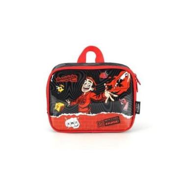 Imagem de Lancheira Escolar Infantil Média Costas Enaldinho Up4you-Masculino