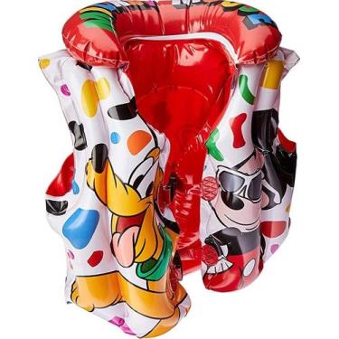 Imagem de Colete Boia Salva Vidas Inflável Flutuador Criança Infantil Piscina Pr