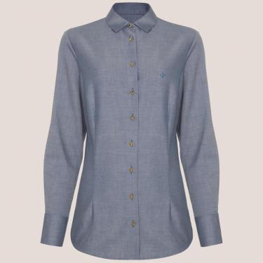 Imagem de Camisa Dudalina Slim Maquinetada Feminino-Feminino