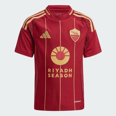 Imagem de Camisa Roma Infantil Adidas Home Torcedor 24/25 s/n-Unissex