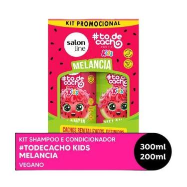 Imagem de Salon line kit to de cacho shampoo 300ml+condicionador 200ml kids mela