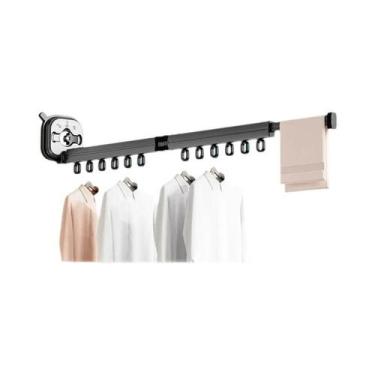 Imagem de Varal De Parede Dobrável Reforçado Retrátil Giratório Extensível Para 