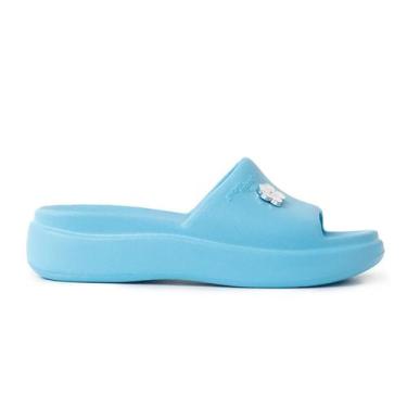 Imagem de Chinelo Piccadilly Smurfs Marshmallow Nuvem Impacto Conforto Cor:AzulT