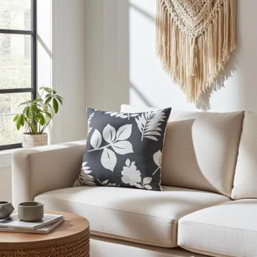 Imagem de Capa de Almofada 45x45 Estampa Floral - Nallu Decor