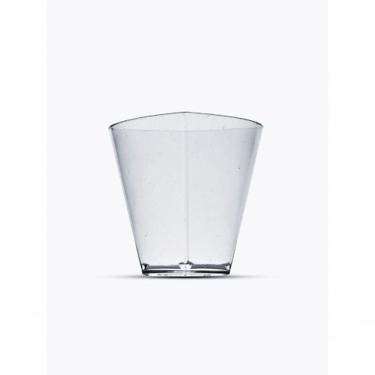 Imagem de Copo Descartável Pic 045 Cristal para Bebidas em Plástico Rígido Uso Profissional Ou Doméstico Transparente Higipack