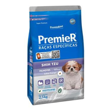 Imagem de Ração PremieR Raças Específicas Shih Tzu Sabor Frango 2,5Kg