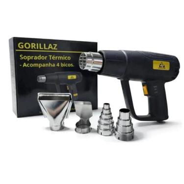 Imagem de Soprador Térmico SW6 Preto 1700W 110V Gorillaz