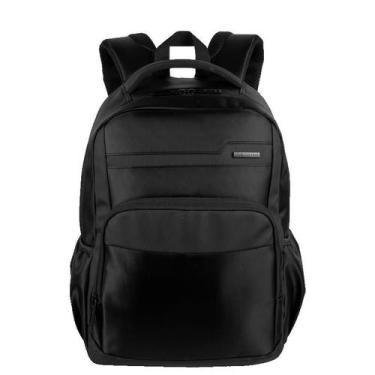 Imagem de Mochila Grande 1 Compartimento Notebook 15,6 Sestini Logic - Preto, Pr