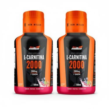 Imagem de Kit2 l carnitina frutas vermelhas energia e performace 500ml - NEW MIL