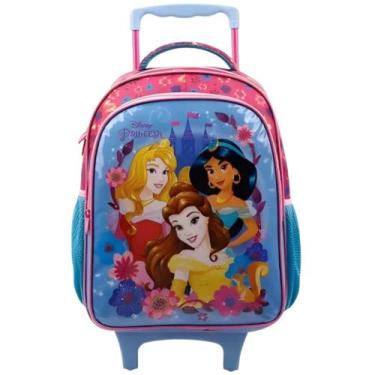 Imagem de Mochila Escolar Com Rodas Personagem Princesa Y Nº16 Xeryus  Tamanho G