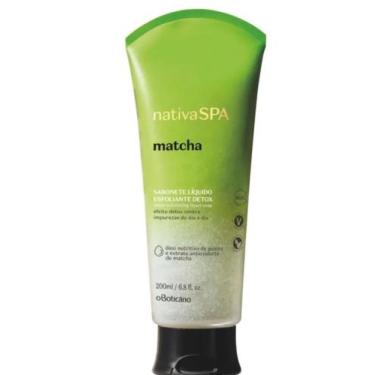 Imagem de Nativa Spa Sabonete Líquido Esfoliante Detox Matcha, 200 ml - Boticári