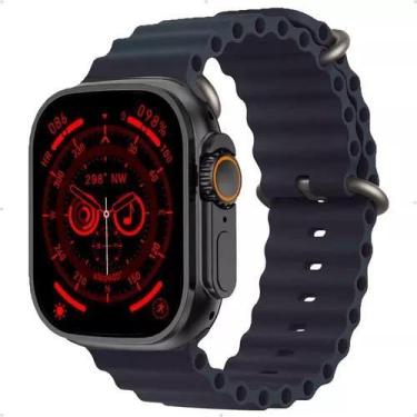 Imagem de Smartwatch Series 10 Ultra W69+ NFC 2gb Tela Amoled 49mm Ilha Dinâmica
